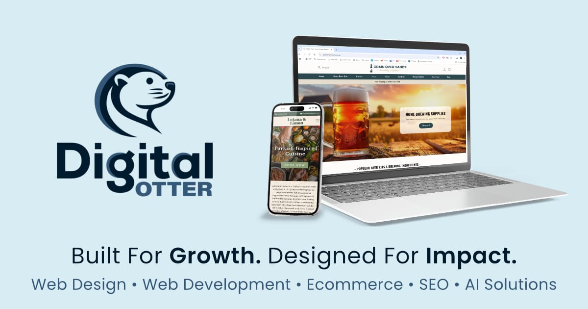 Web Design Kendal, Cumbria | Digital Otter